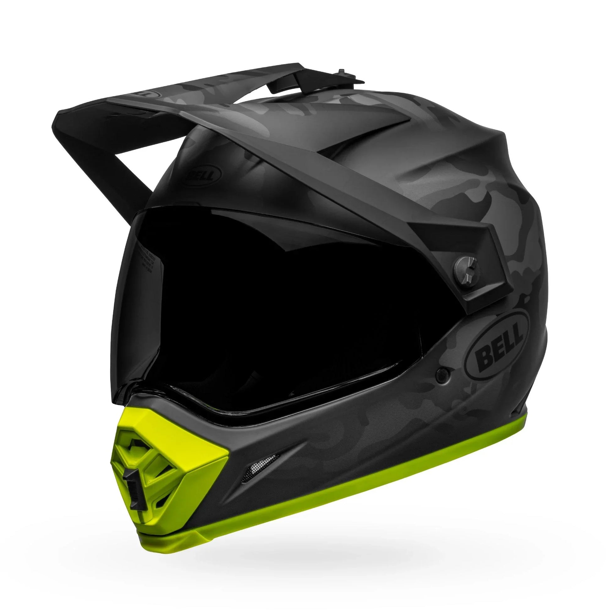 BELL PS MX-9 ADV MIPS STLTH MATTE CM/HIVZ MAT CAMO BLACK HI VIZ