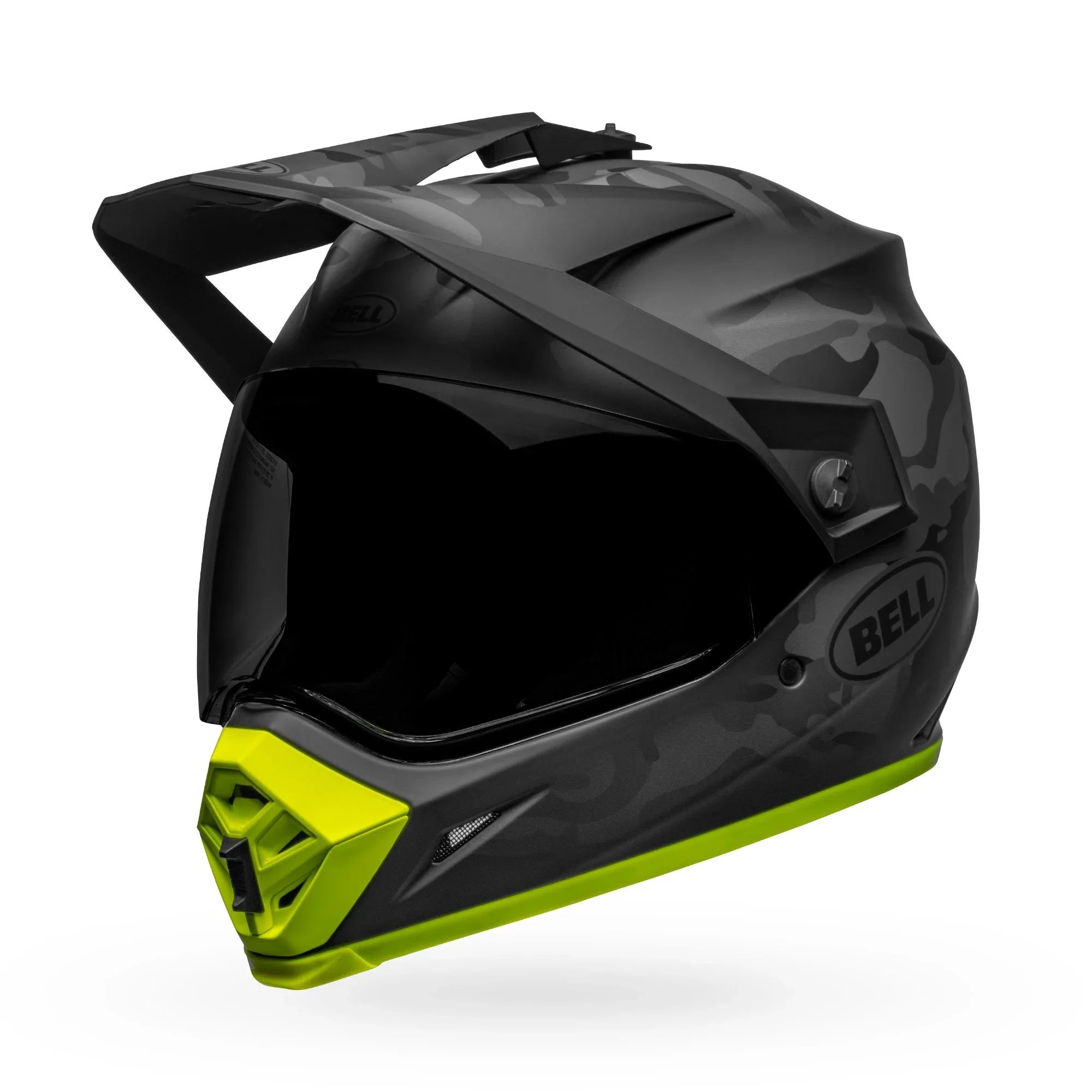 BELL PS MX-9 ADV MIPS STLTH MATTE CM/HIVZ MAT CAMO BLACK HI VIZ