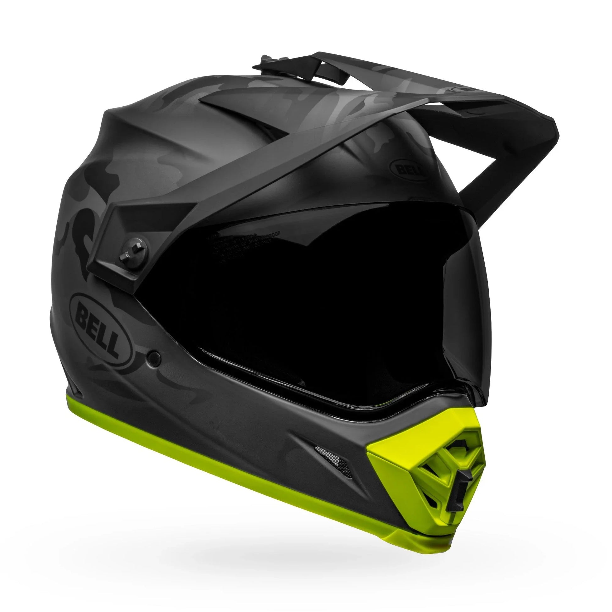 BELL PS MX-9 ADV MIPS STLTH MATTE CM/HIVZ MAT CAMO BLACK HI VIZ