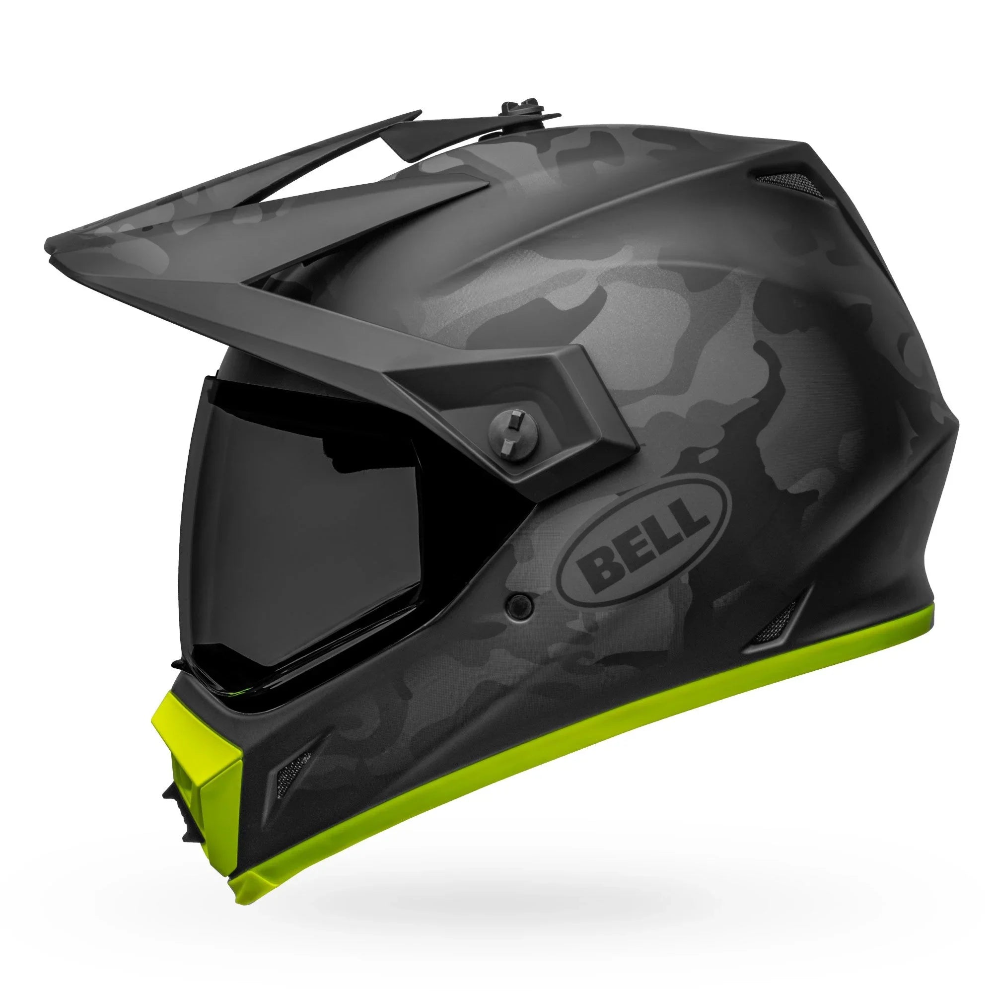 BELL PS MX-9 ADV MIPS STLTH MATTE CM/HIVZ MAT CAMO BLACK HI VIZ