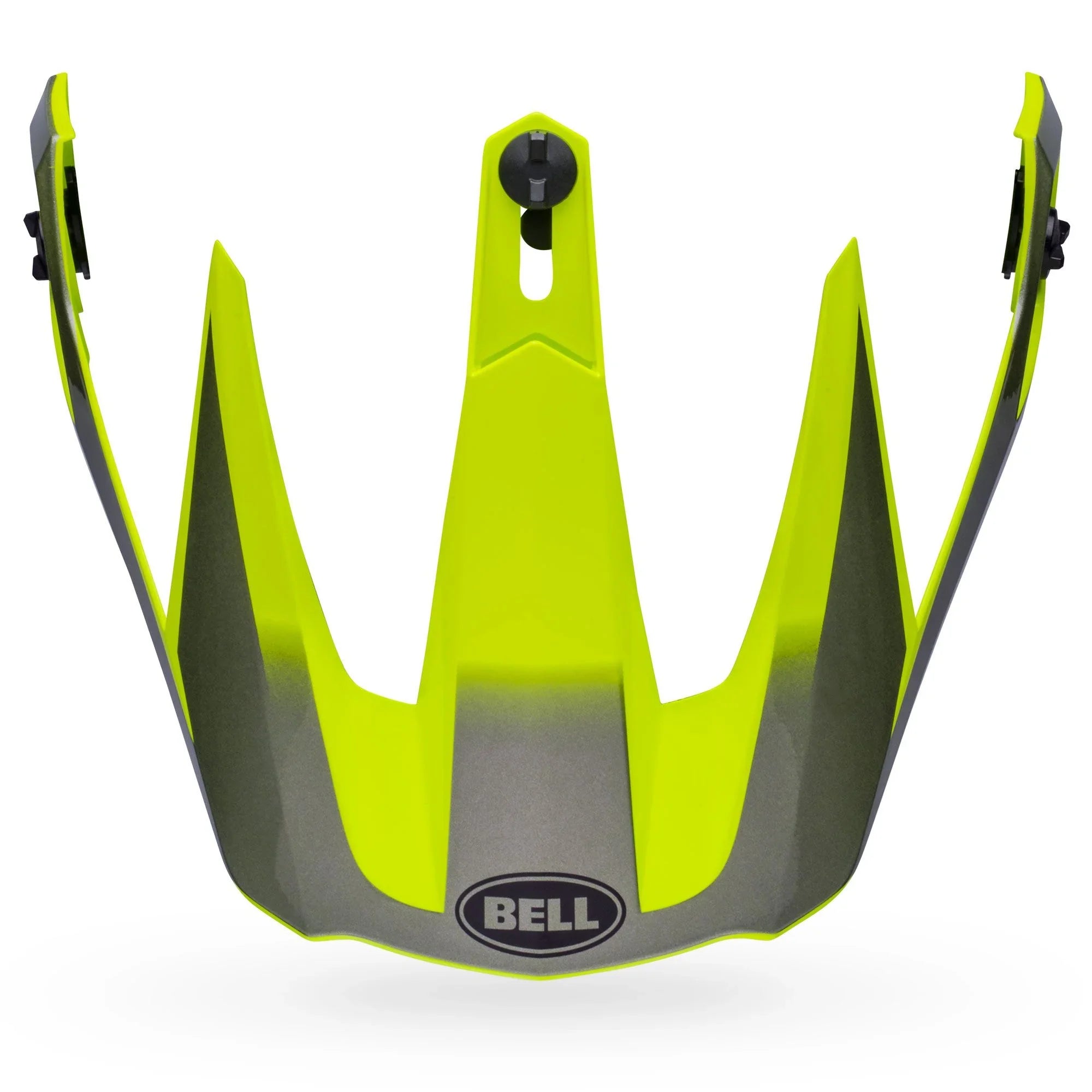 BELL PS MX 9 ADV VISOR 22 DASH HVZY HIVIZ YELLOW GRAY