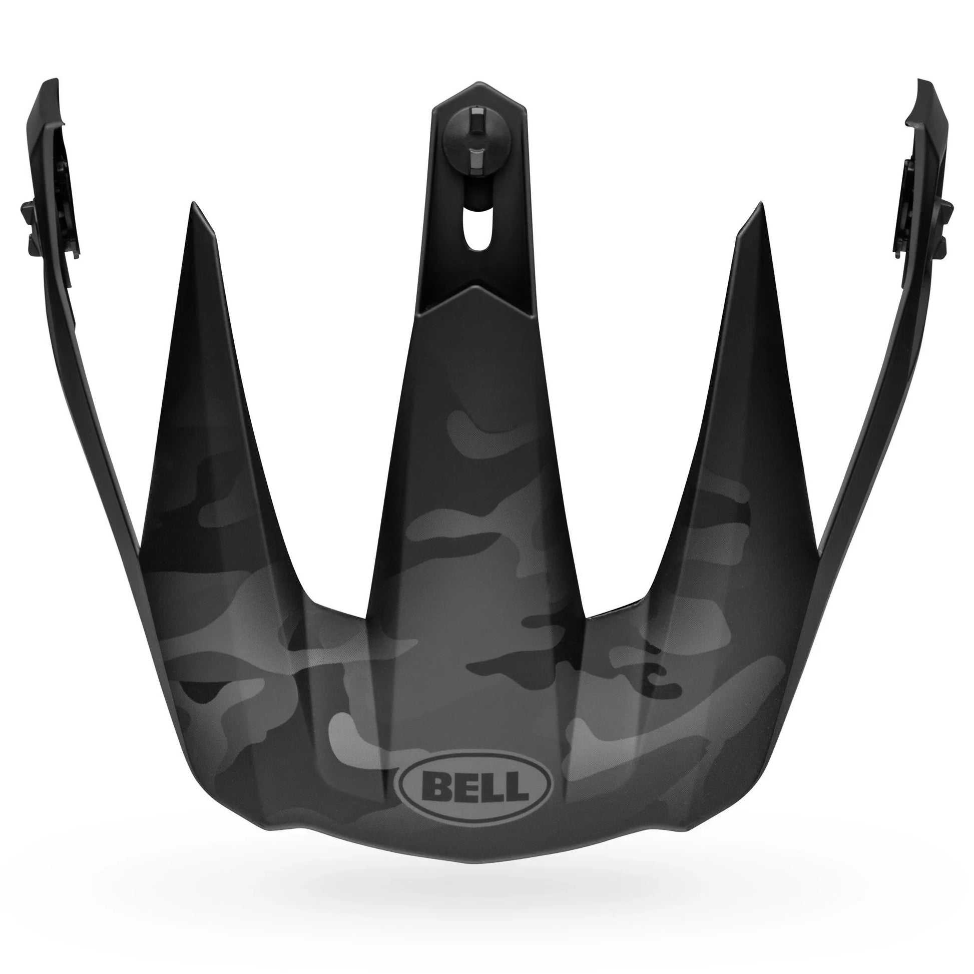 BELL PS MX 9 ADV VISOR 22 STLTH MATTE CM/HIVZ MAT CAMO BLACK HI VIZ