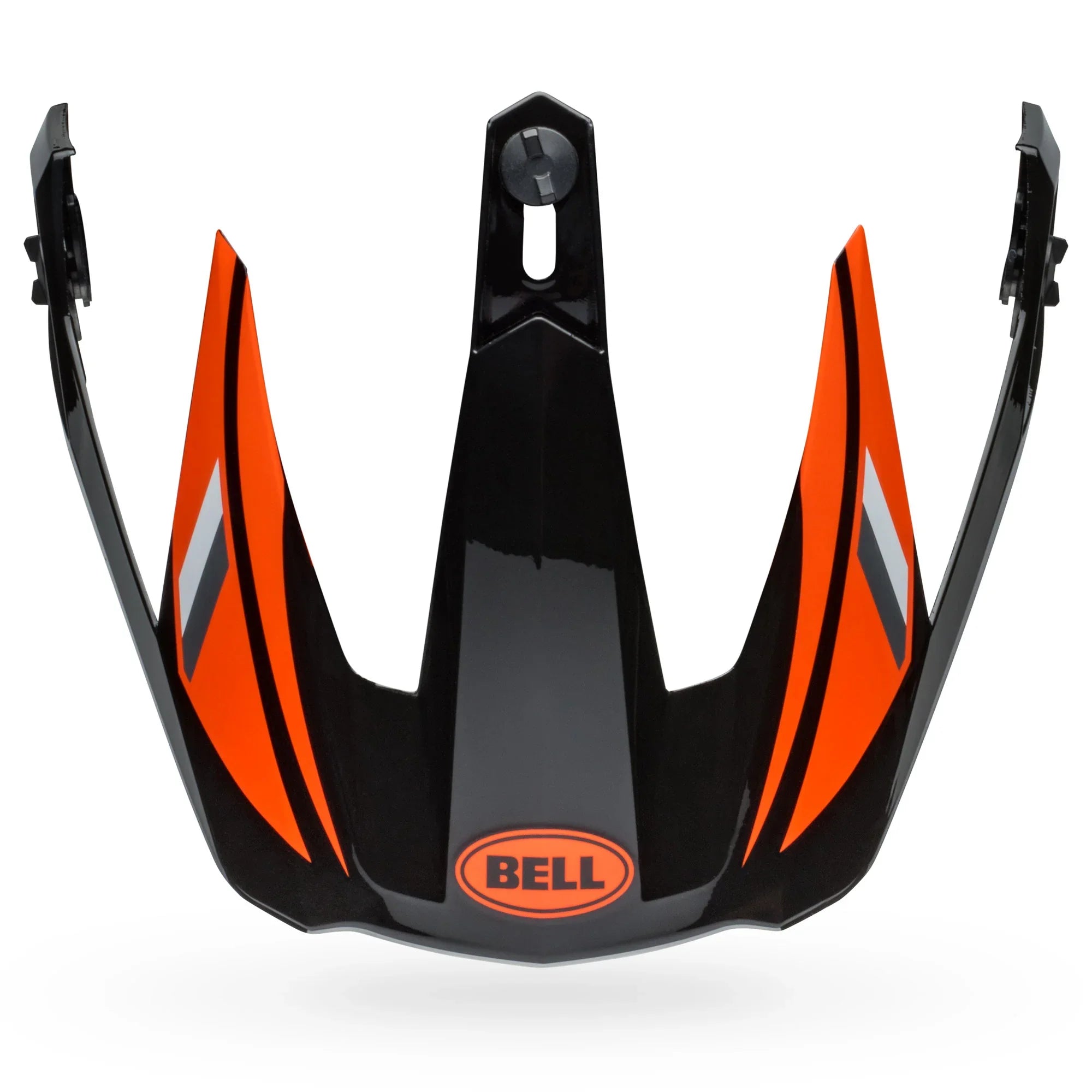 BELL PS MX 9 ADV VISOR 22 ALPINE BLACK ORANGE