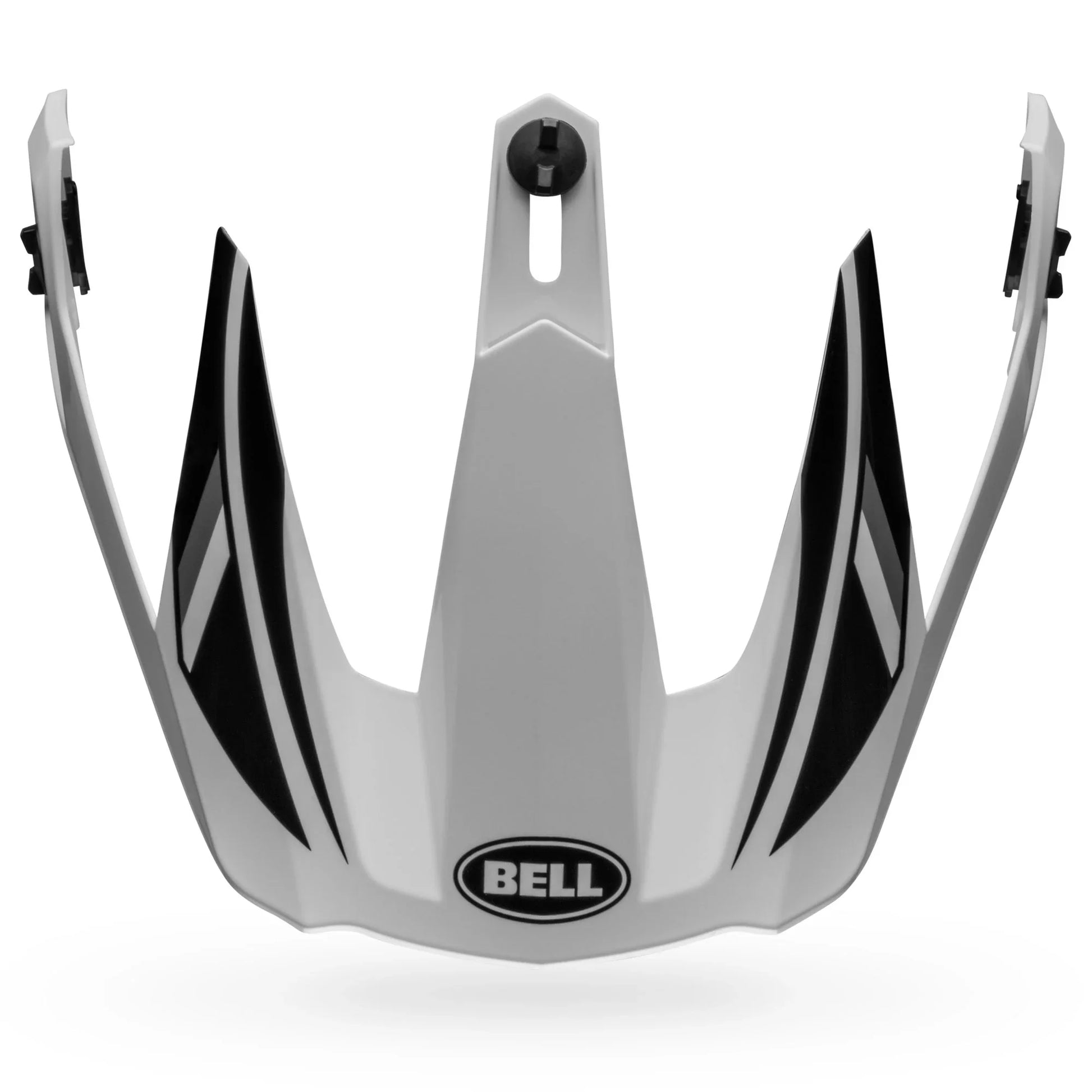 BELL PS MX 9 ADV VISOR 22 ALPINE WHITE BLACK