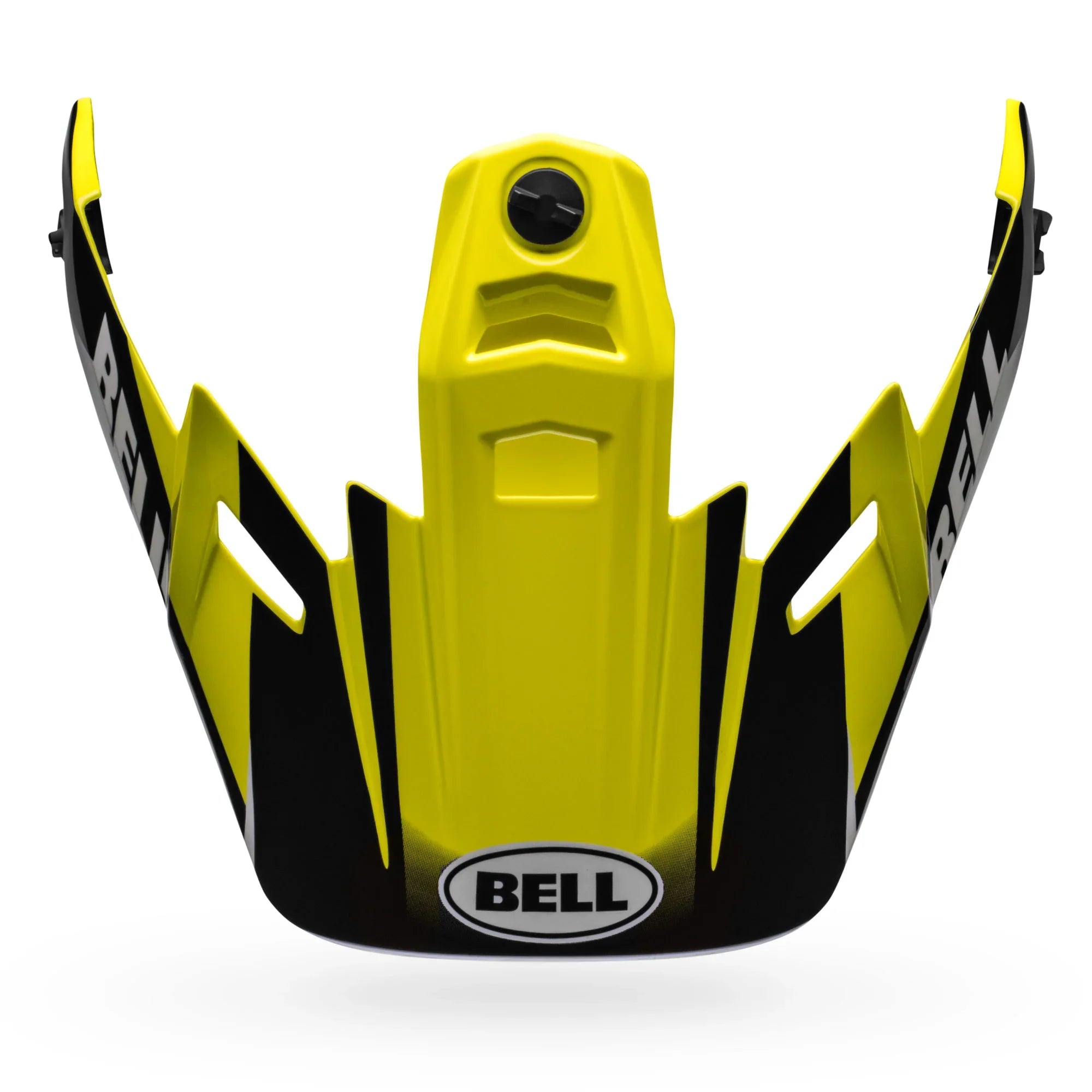 BELL PS MX 9 ADV VISOR DASH/FLO BLACK FLO YELLOW