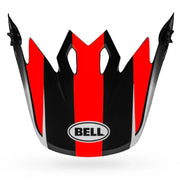 BELL PS MX 9 VISOR DASH ORANGE BLACK