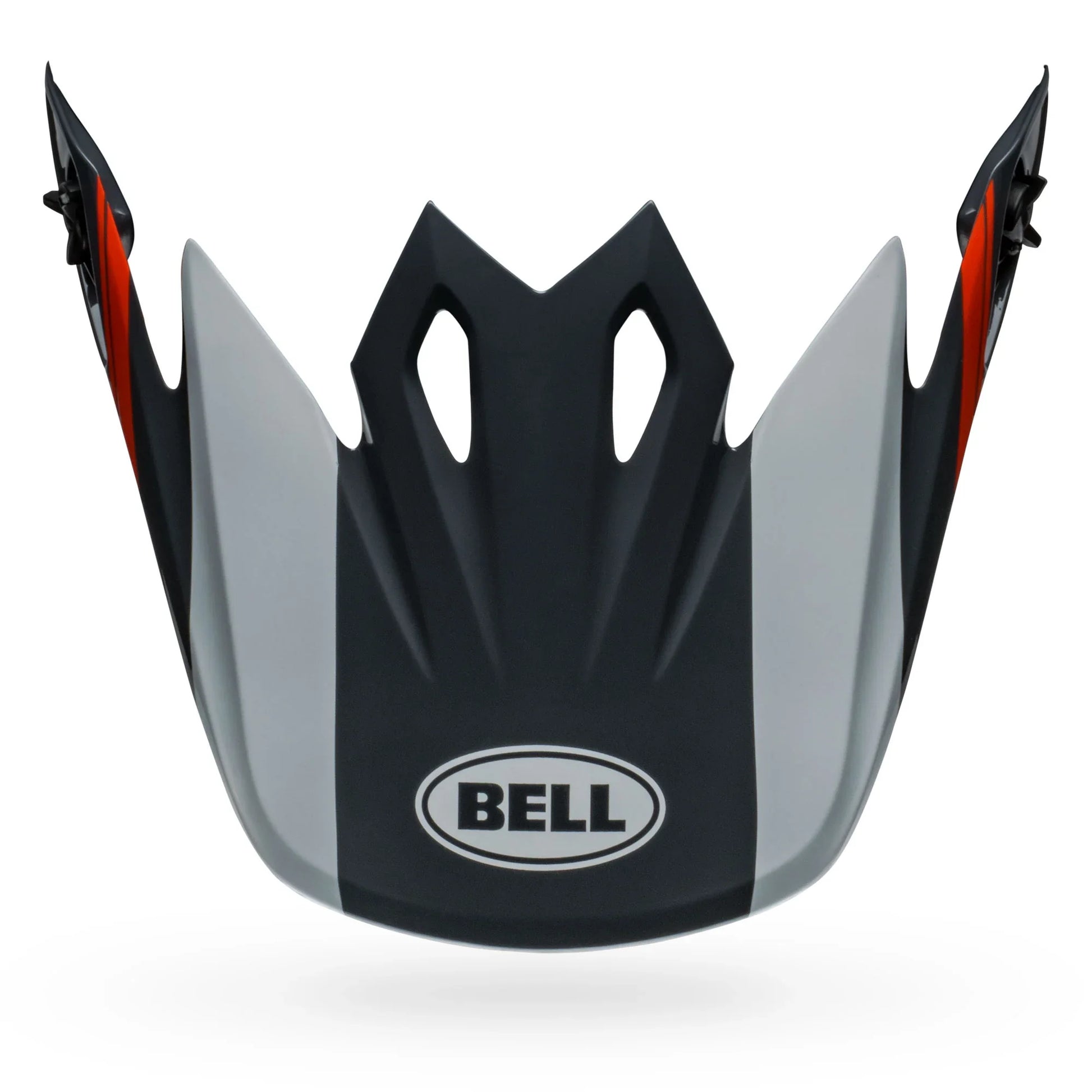 BELL PS MX 9 VISOR DART CHARCOAL ORANGE