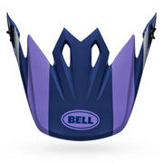 BELL PS MX 9 VISOR DART PURPLE WHITE