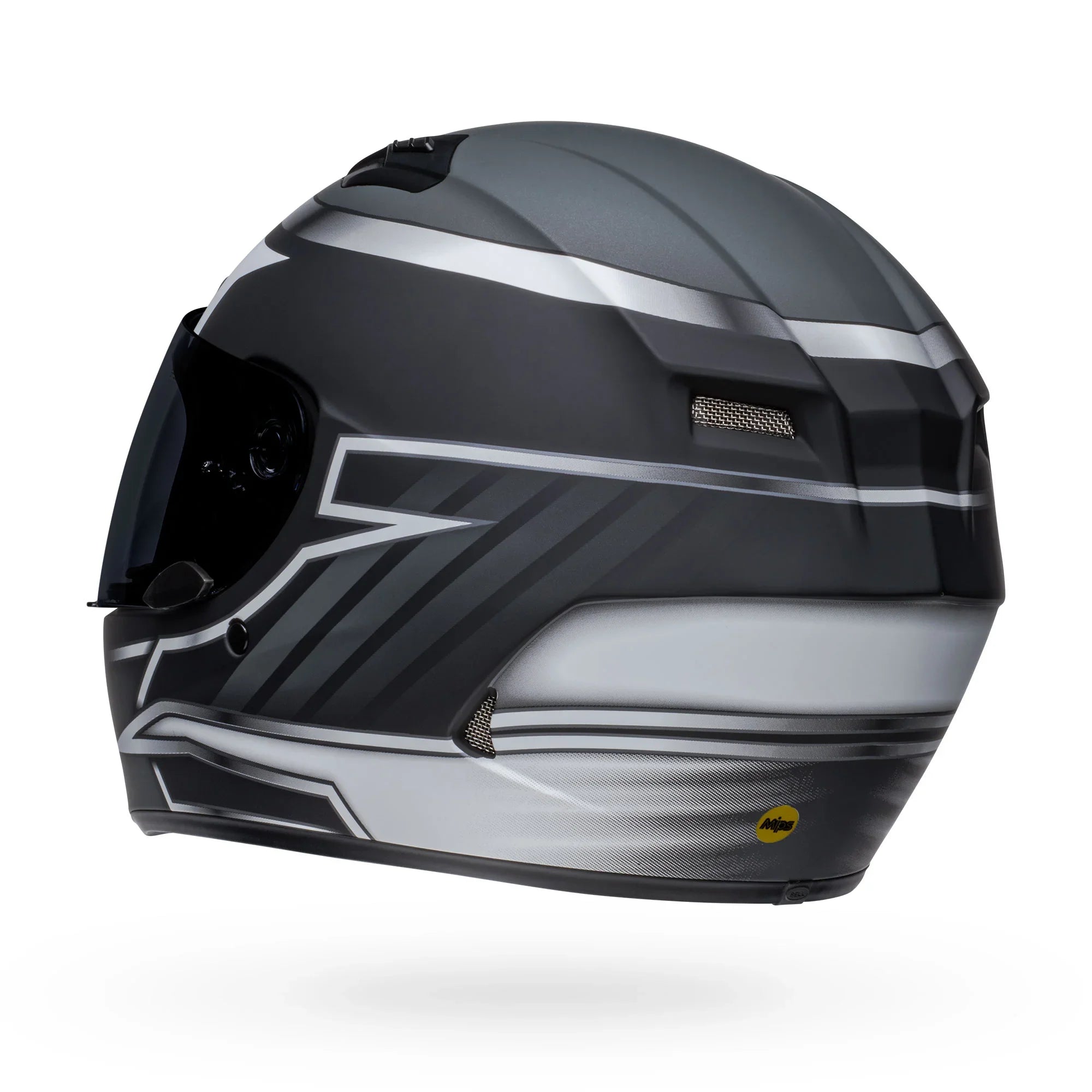 BELL PS QUALIFIER DLX MIPS RSR MATTE BLACK WHITE