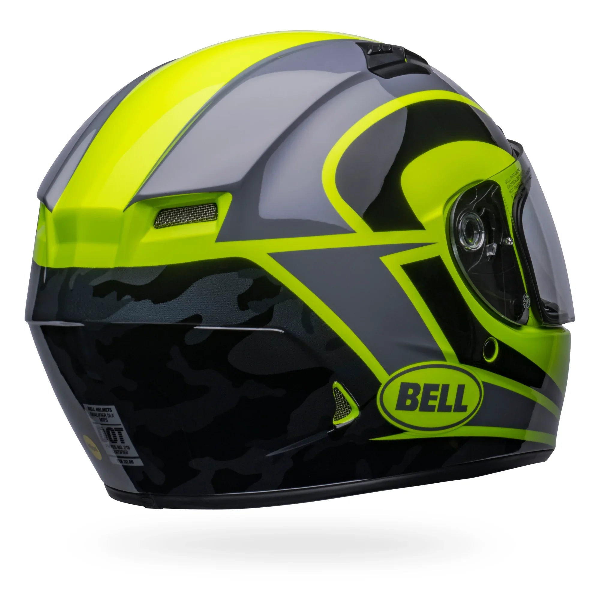 BELL PS QUALIFIER DLX MIPS BLITZ RS/BKCAM RETINA SEAR BLACK CAMO