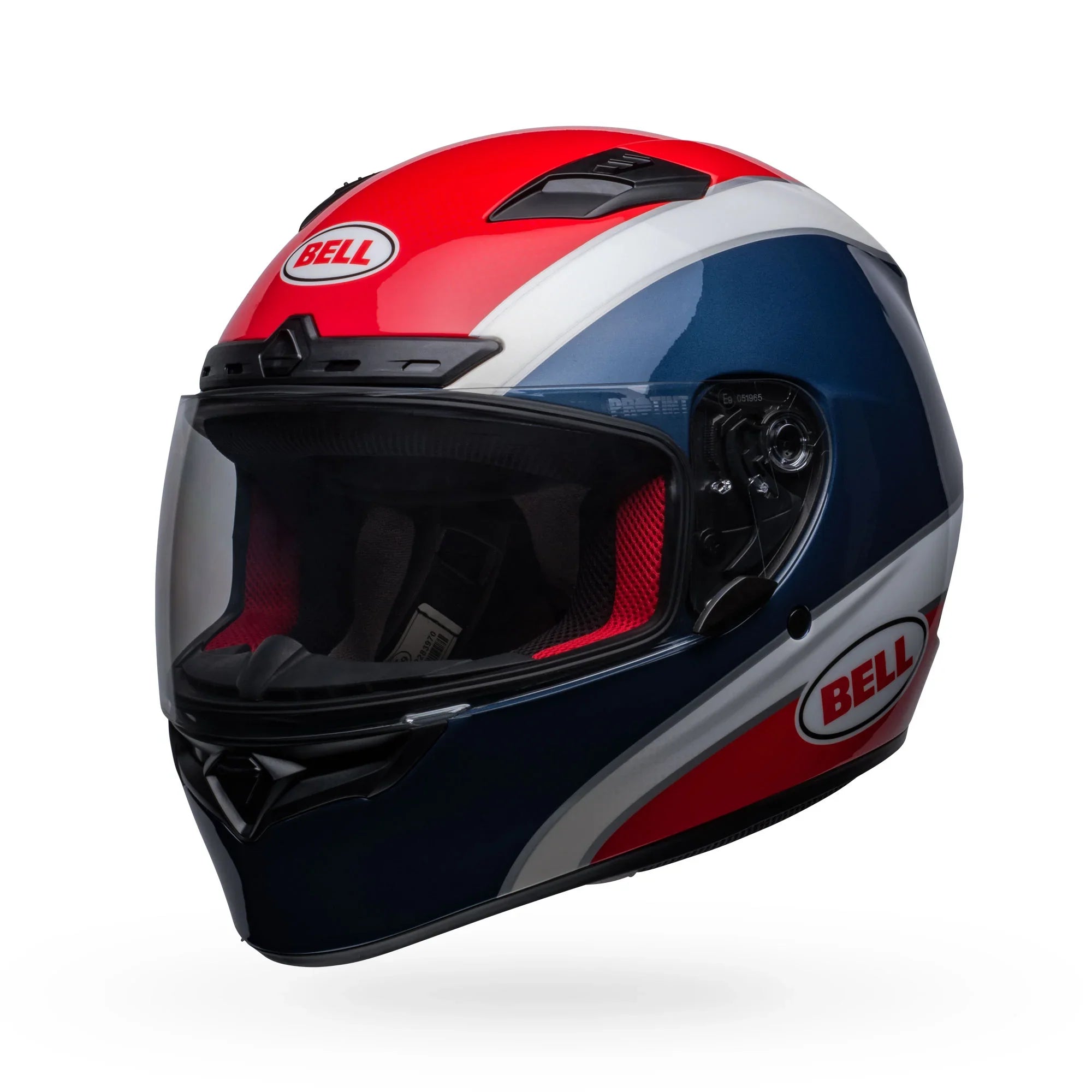 BELL PS QUALIFIER DLX MIPS CLSSC NV NAVY RED