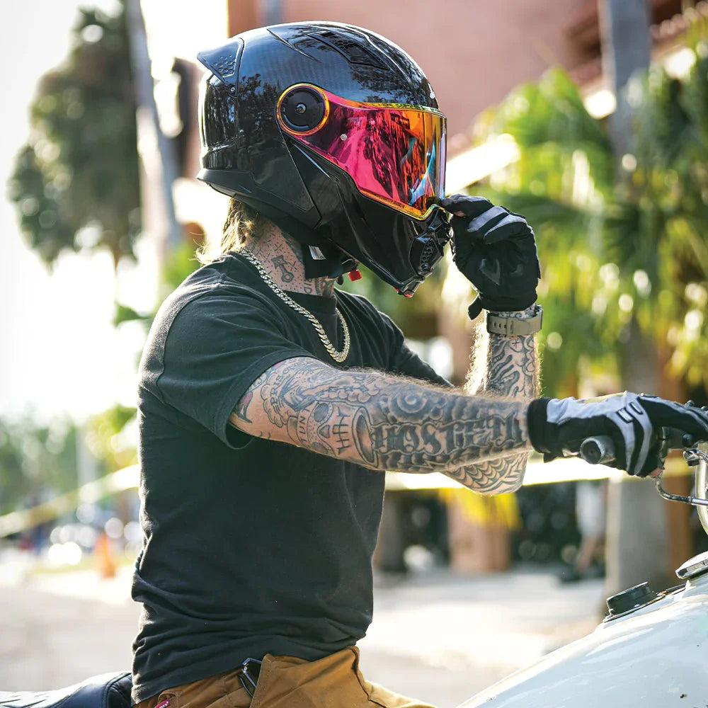 Daytona C6 – Grey Carbon Fiber – The Helmet Shop