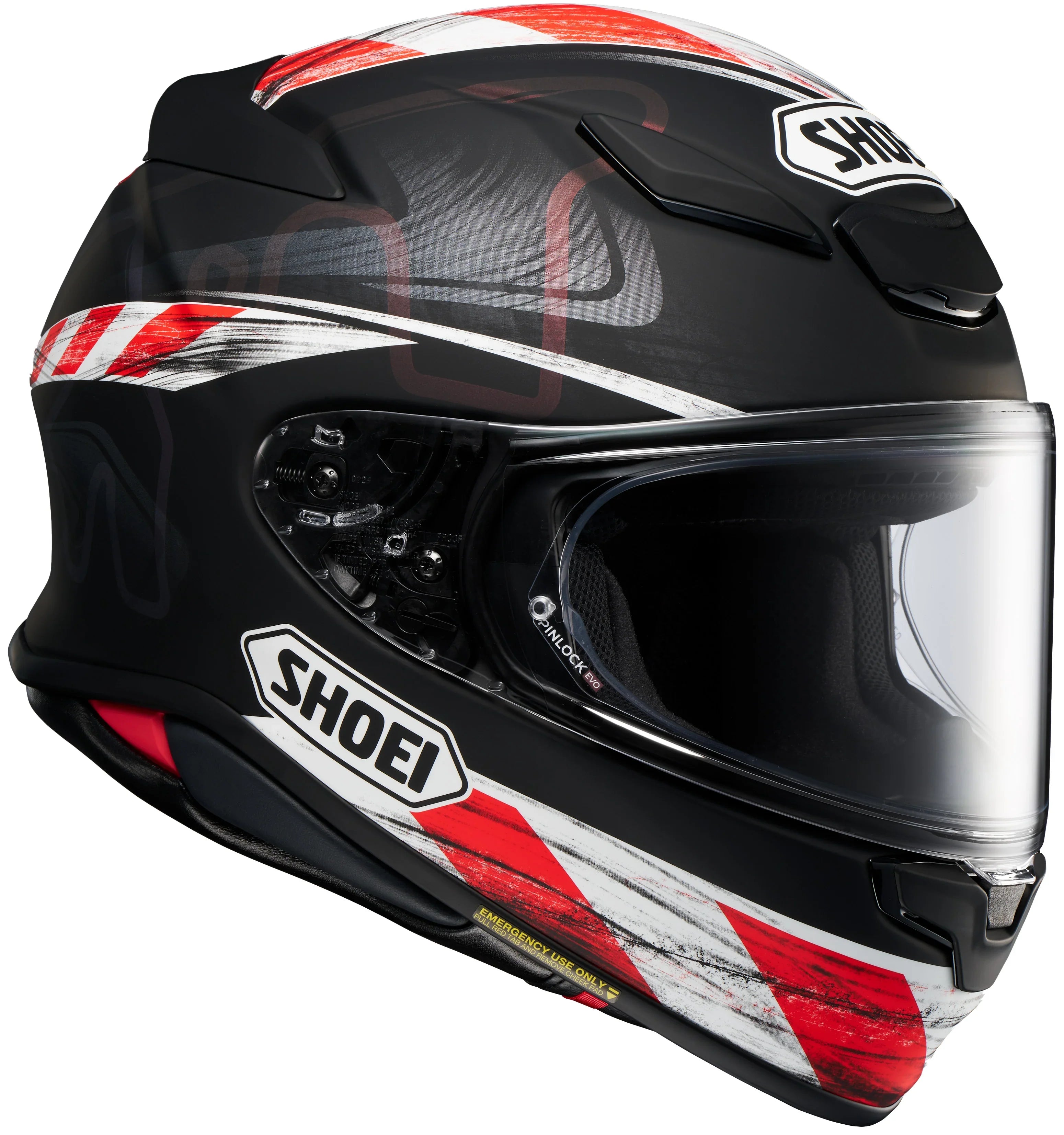 SHOEI RF-1400 FULL FACE HELMET KNEE DOWN TC-5