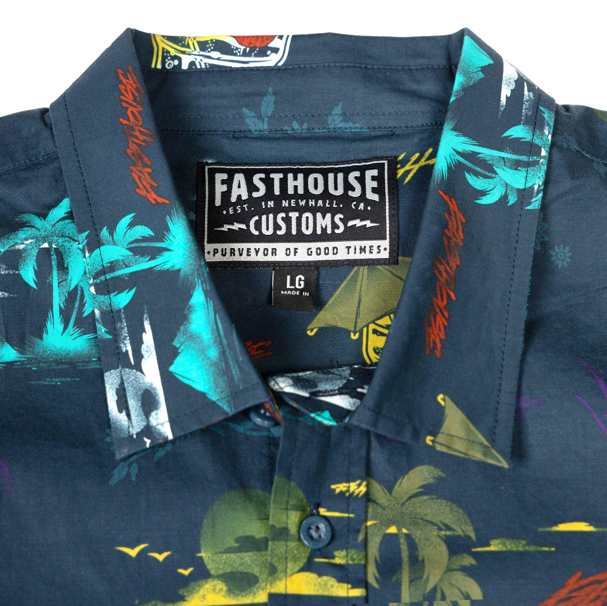 Fasthouse Hideout Short Sleeve Button Up