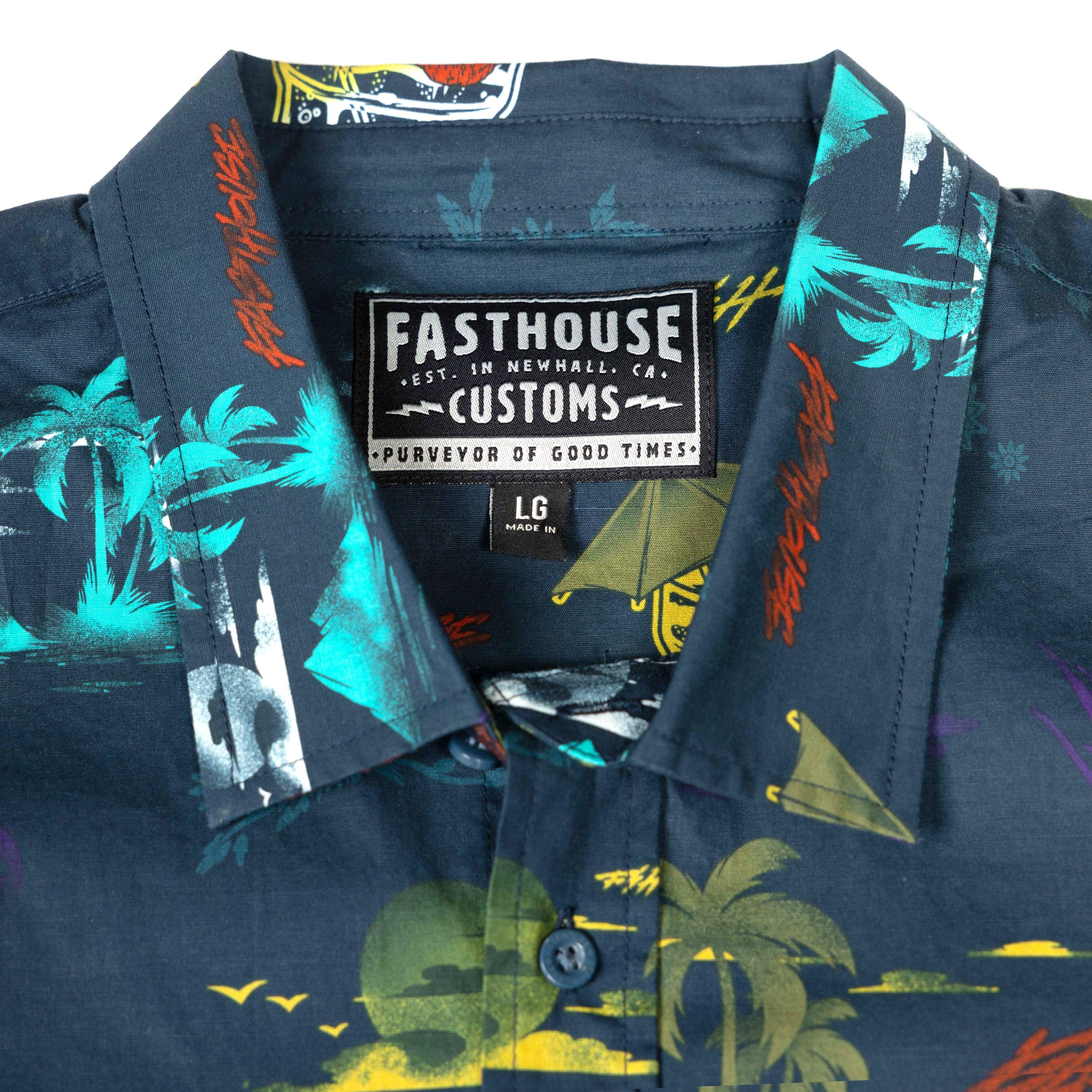 Fasthouse Hideout Short Sleeve Button Up