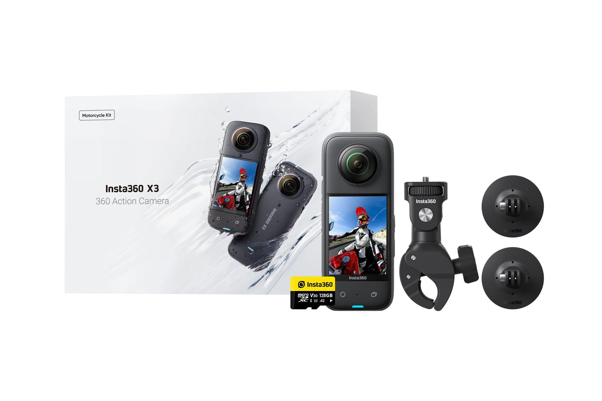 Insta360 X3 Motorcycle Bundle