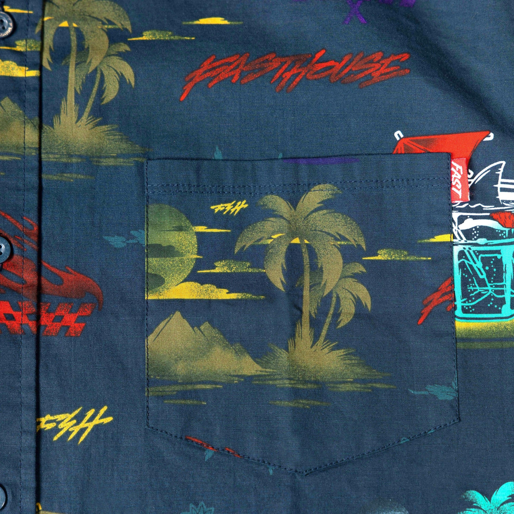 Fasthouse Hideout Short Sleeve Button Up