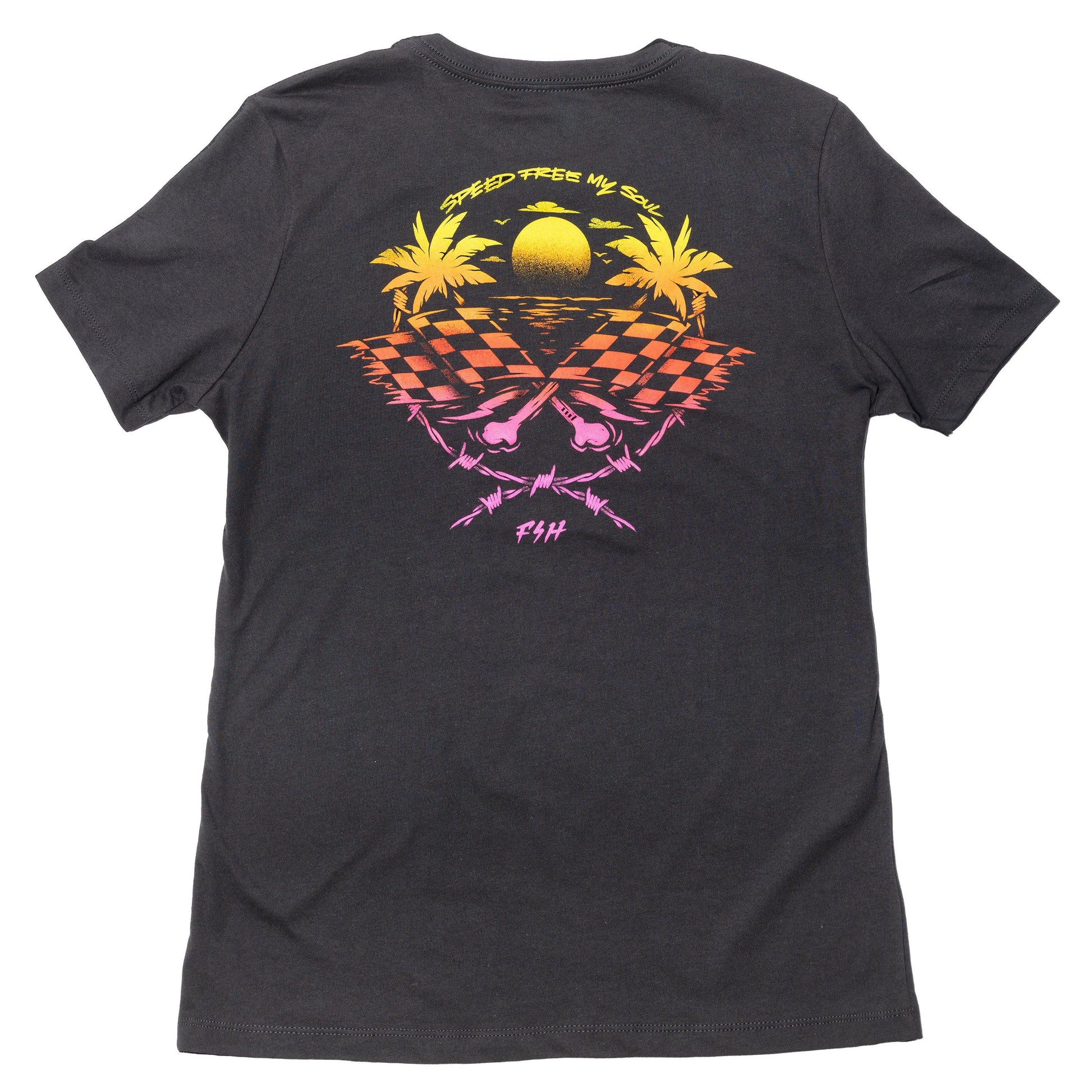 Fasthouse Women's Sun Struck Short Sleeve T-Shirt