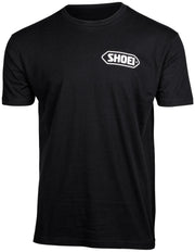 SHOEI TEE 2 SIDE BLACK/WHITE