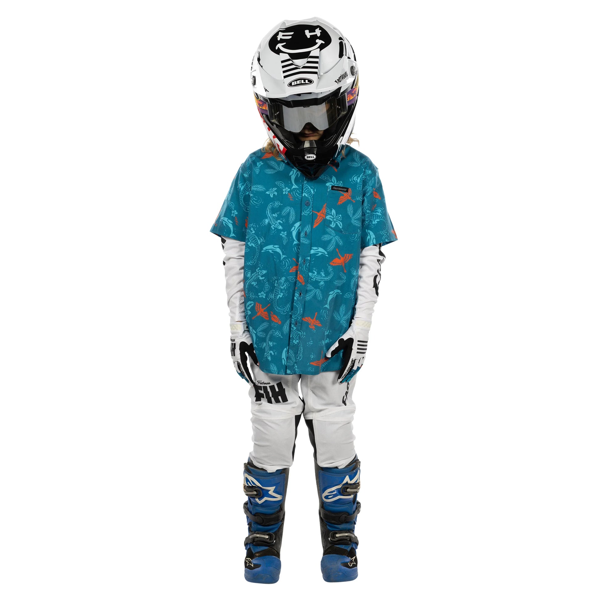 Fasthouse TB Island Hopping Hawaiian Shirt