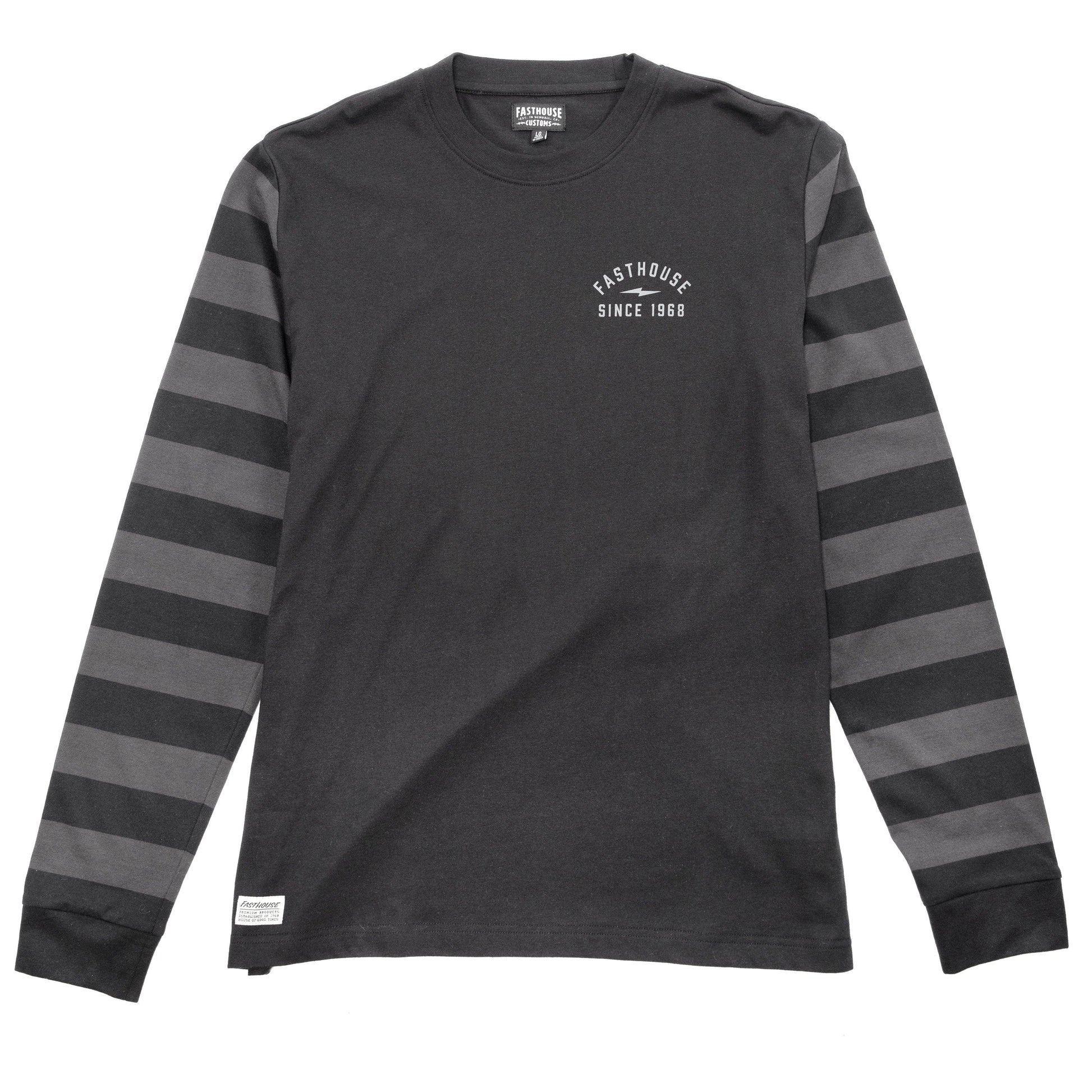 Fasthouse Blackout Yarndye Long Sleeve T-Shirt