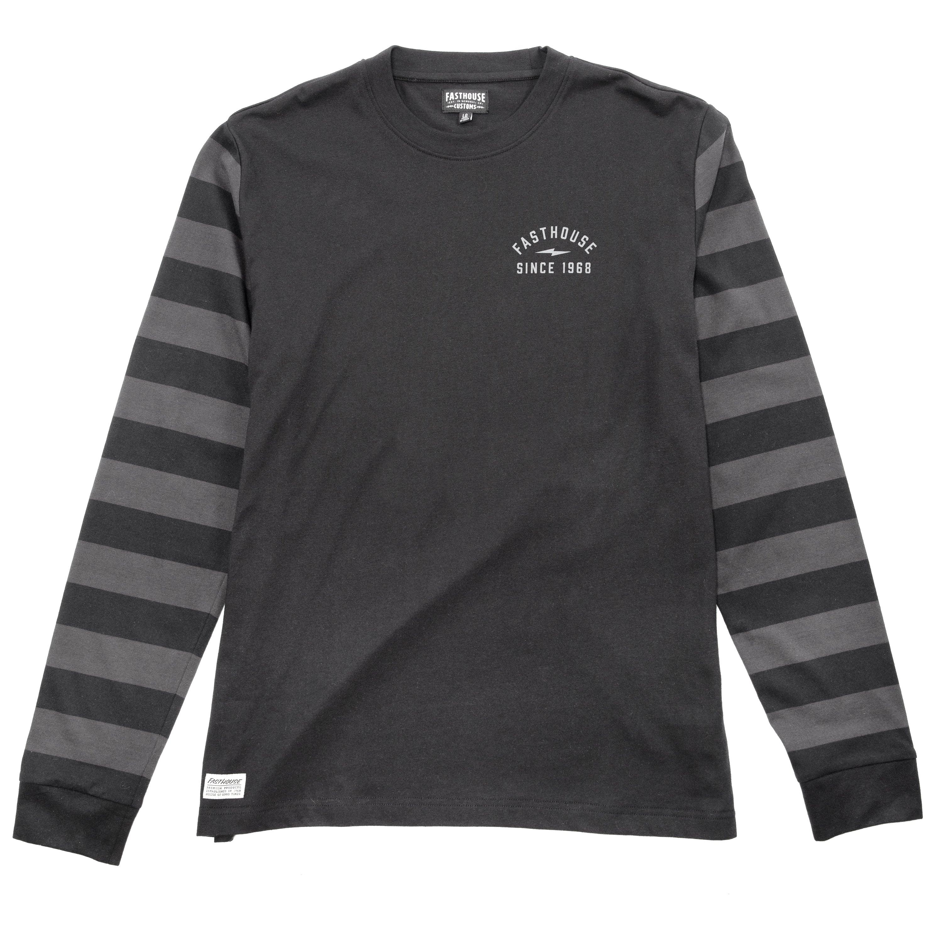Fasthouse Blackout Yarndye Long Sleeve T-Shirt
