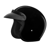 Daytona Helmets D.O.T. Daytona Cruiser- Hi-Gloss Black