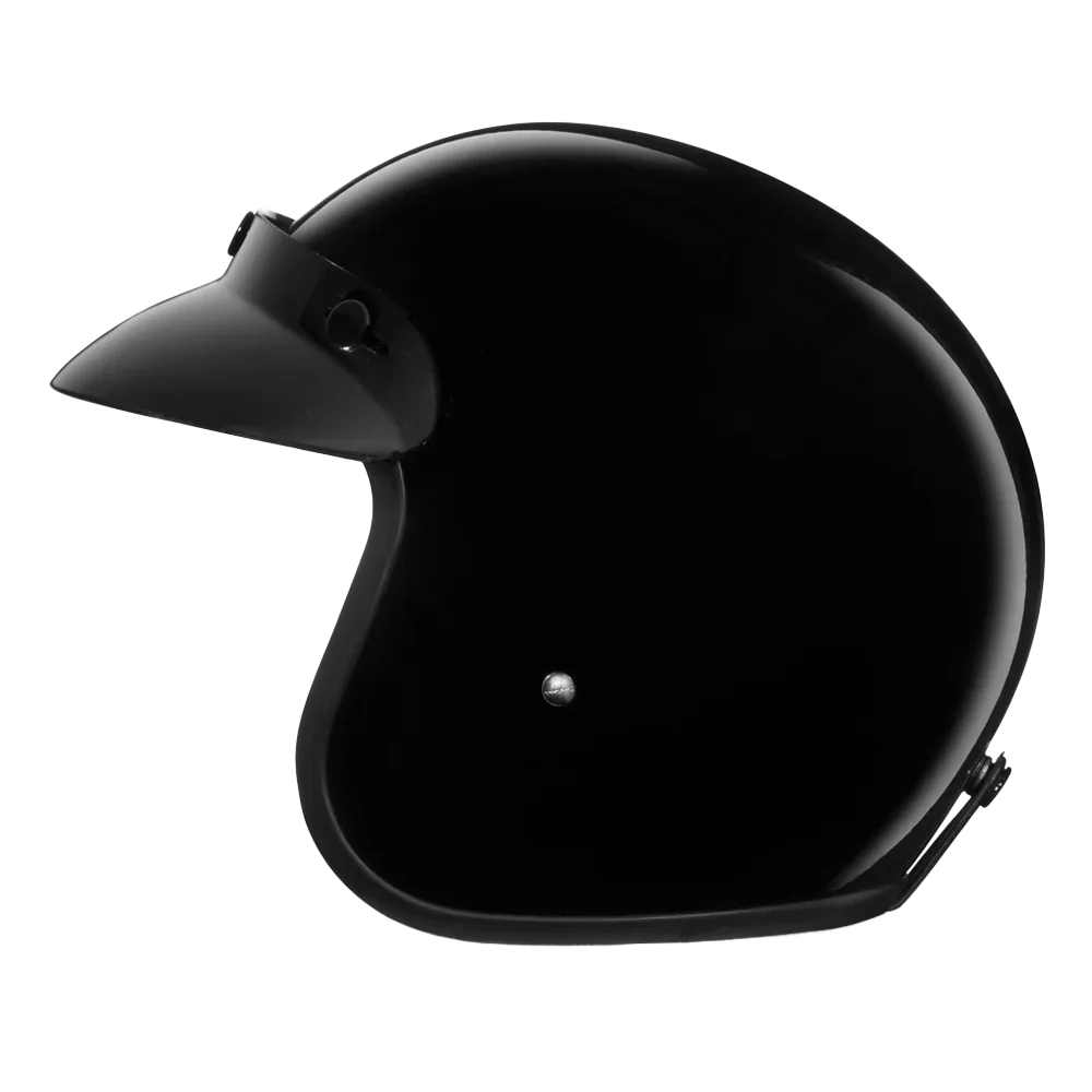 Daytona Helmets D.O.T. Daytona Cruiser- Hi-Gloss Black