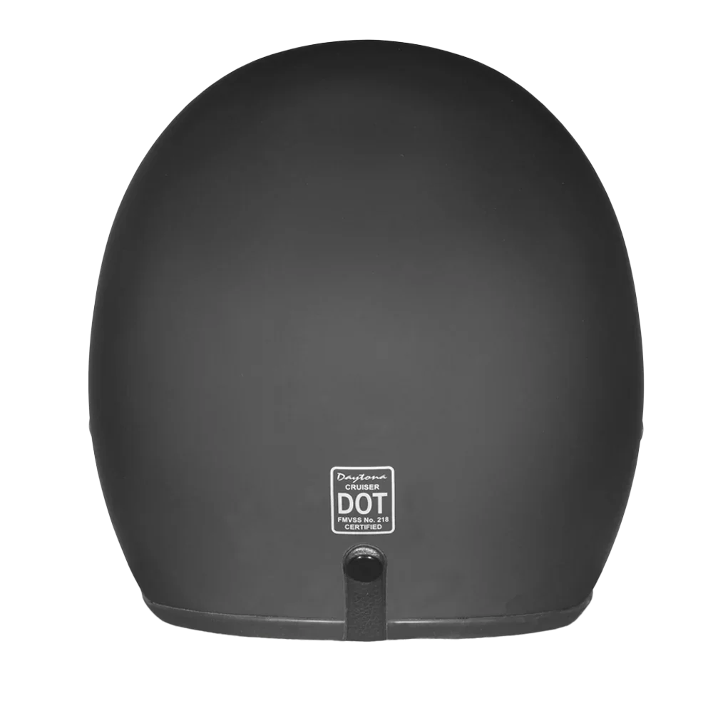 Daytona Helmets D.O.T. Daytona Cruiser- Dull Black