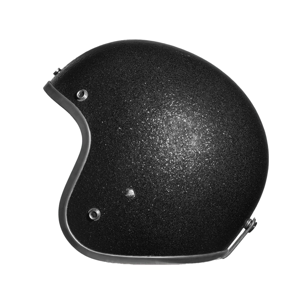 Daytona Helmets D.O.T. Daytona Cruiser- Black Metal Flake