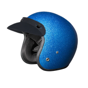 Daytona Helmets D.O.T. Daytona Cruiser- Blue Metal Flake