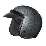 Daytona Helmets D.O.T. Daytona Cruiser- Gun Metal Flake