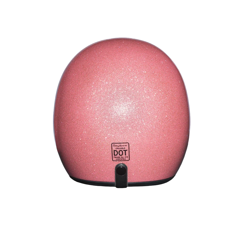 Daytona Helmets D.O.T. Daytona Cruiser- Pink Metal Flake