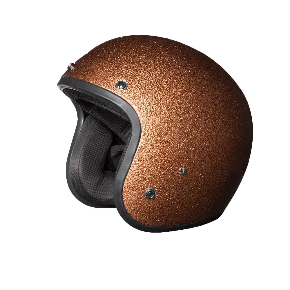 Daytona Helmets D.O.T. Daytona Cruiser- Root Beer Metal Flake