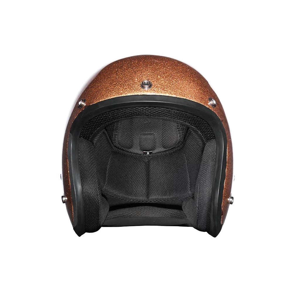 Daytona Helmets D.O.T. Daytona Cruiser- Root Beer Metal Flake