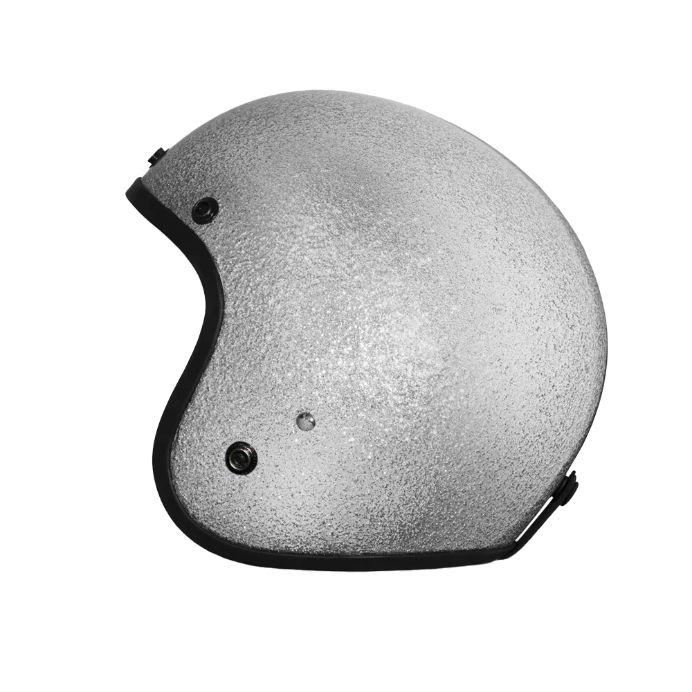 Daytona Helmets D.O.T. Daytona Cruiser- Silver Metal Flake