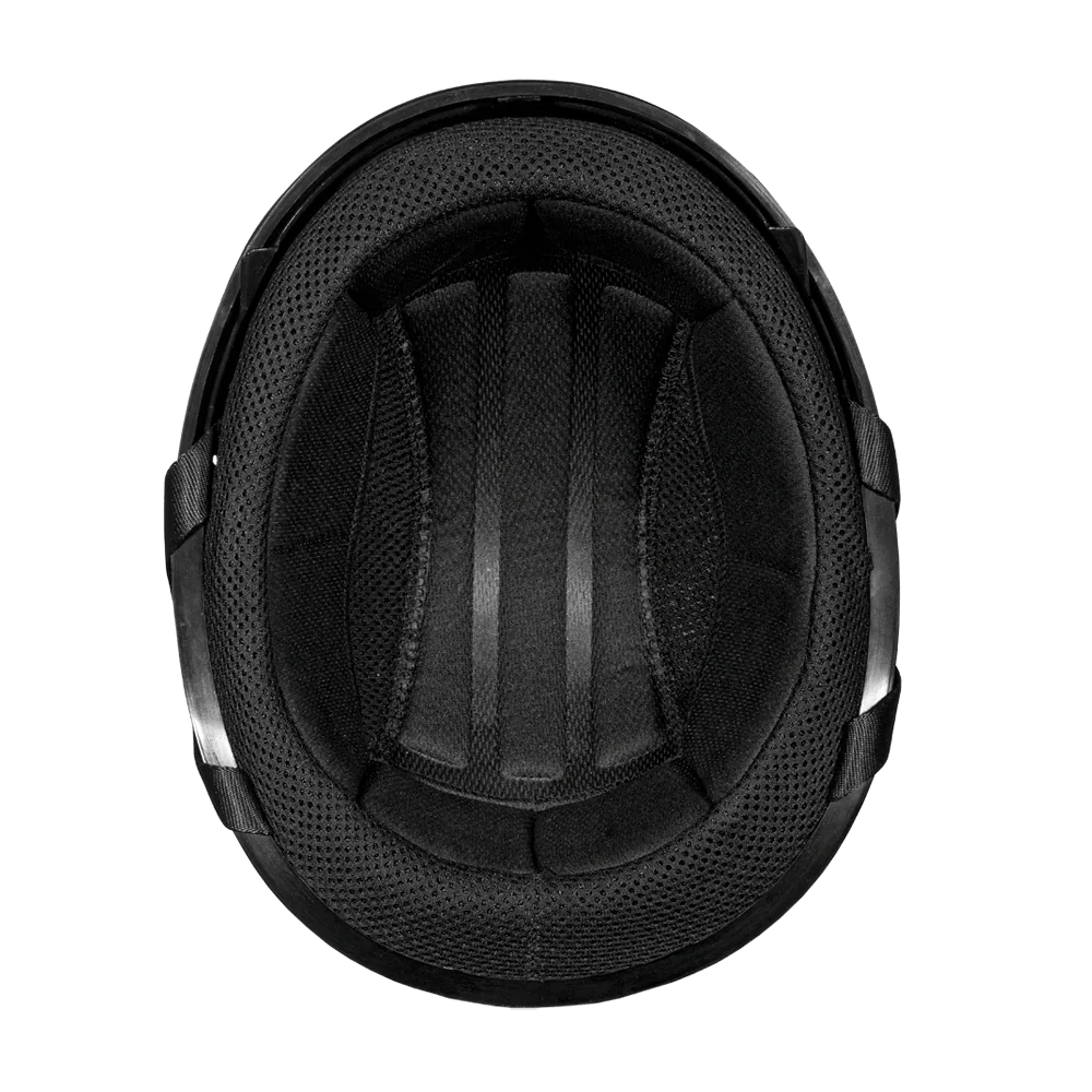 Daytona Helmets D.O.T. Daytona Skull Cap W/ Inner Shield- Hi-Gloss Black
