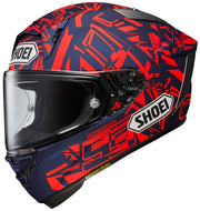 Shoei X-15 Marquez Dazzle Full Face Helmet - TC-10