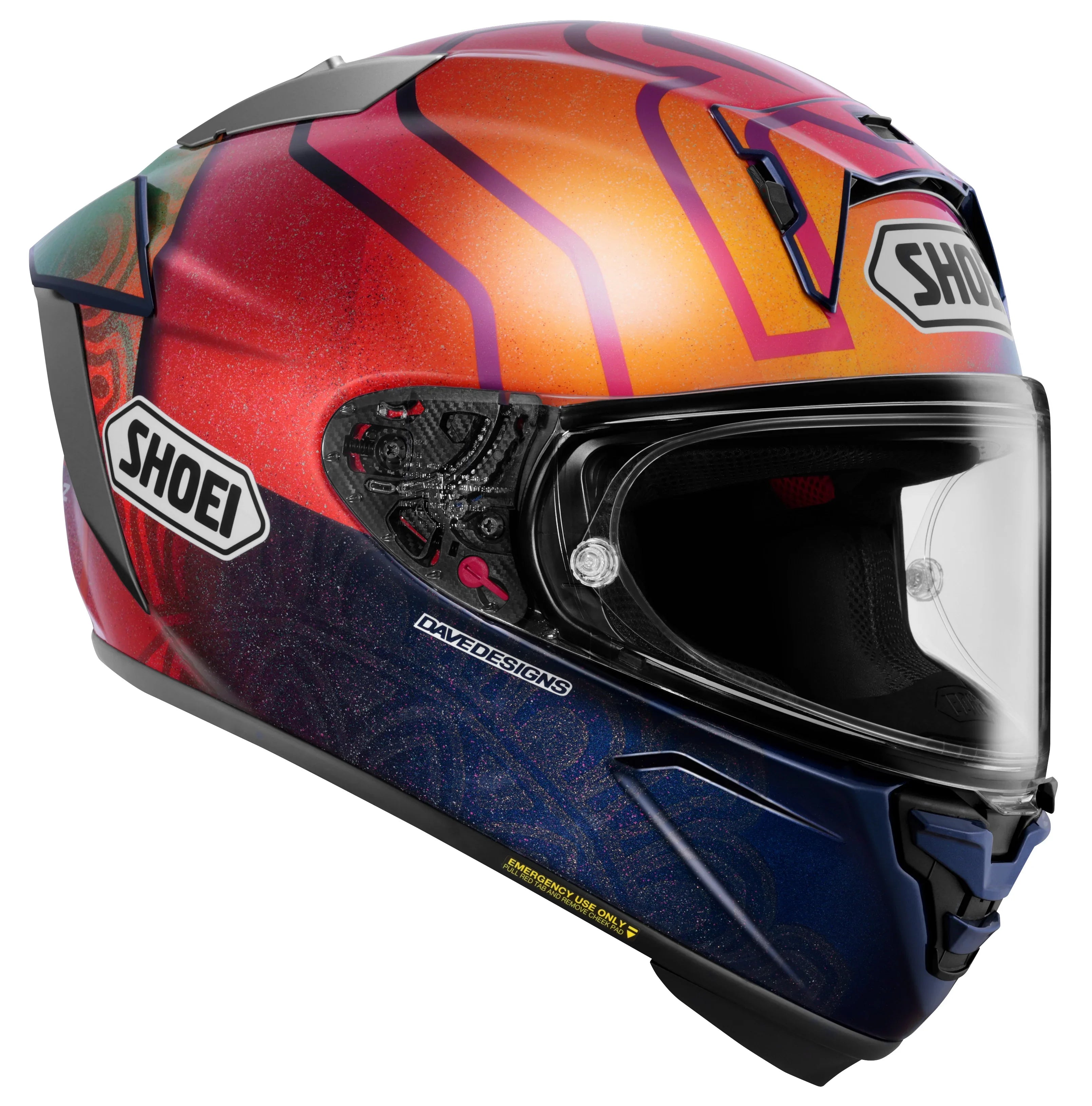 SHOEI X-15 FULL FACE HELMET MARQUEZ HOLI TC-1