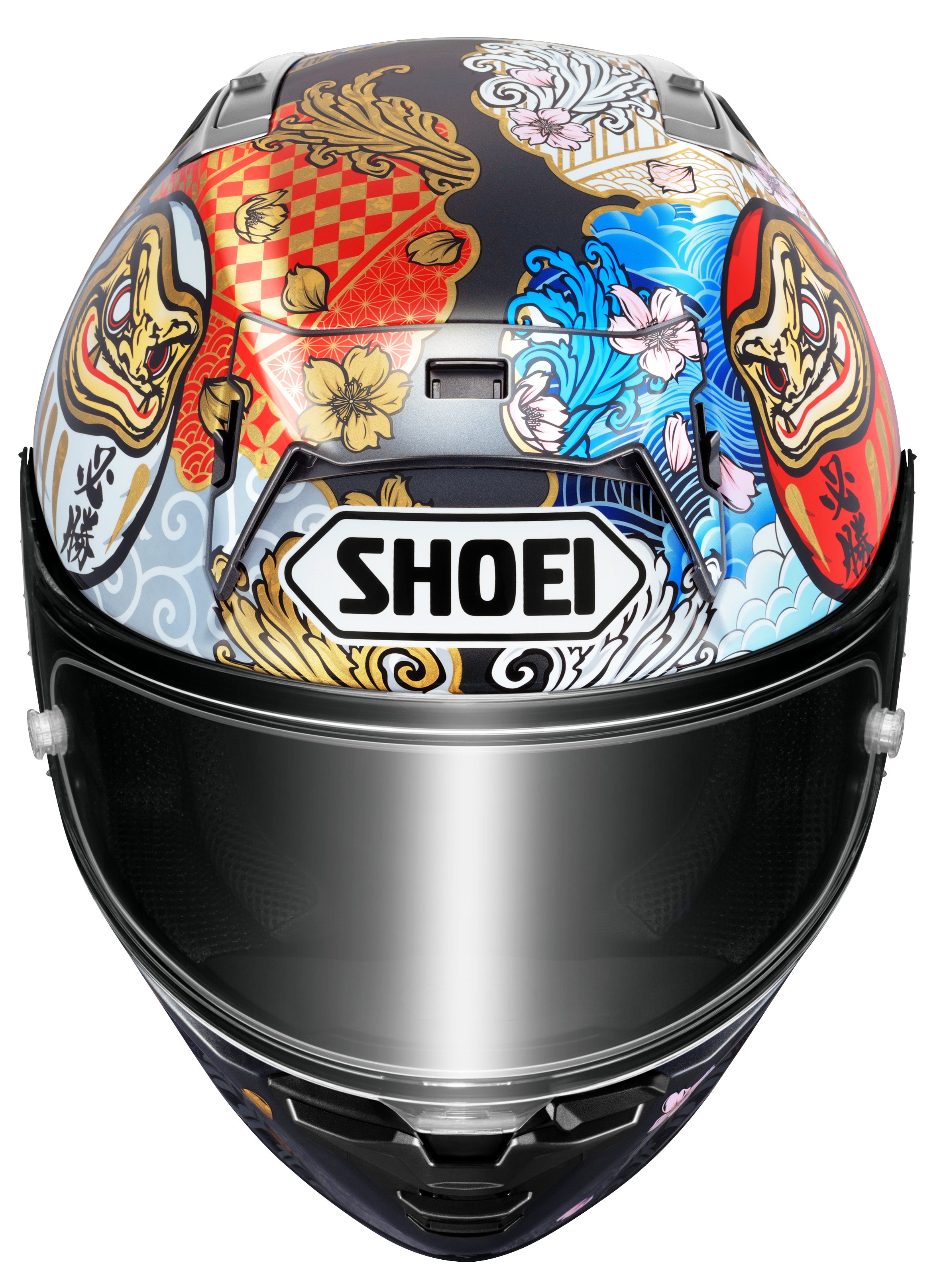 Shoei X-15 Marquez Motegi 5 Full Face Helmet - TC-1 - top