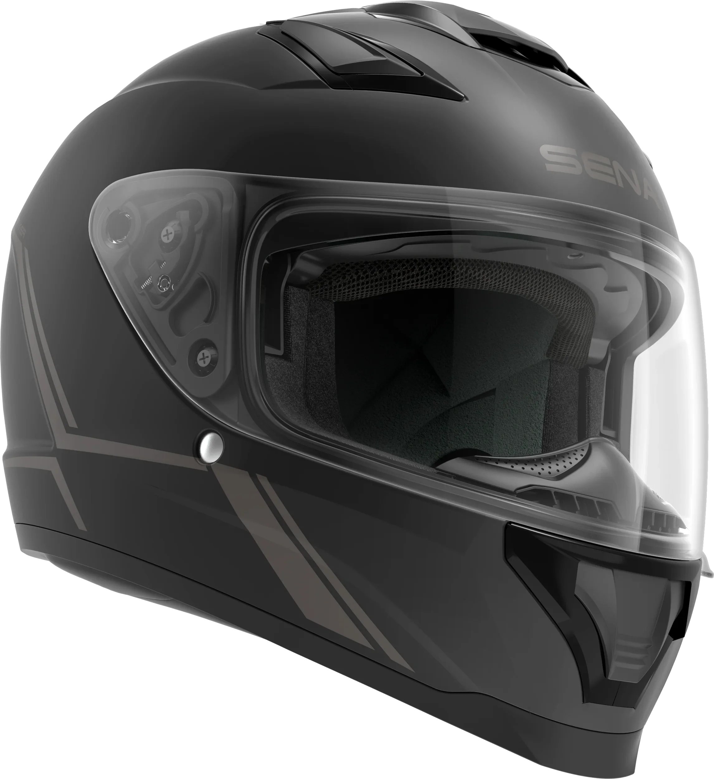SENA Stryker Full Face Helmet w/ Mesh Intercom