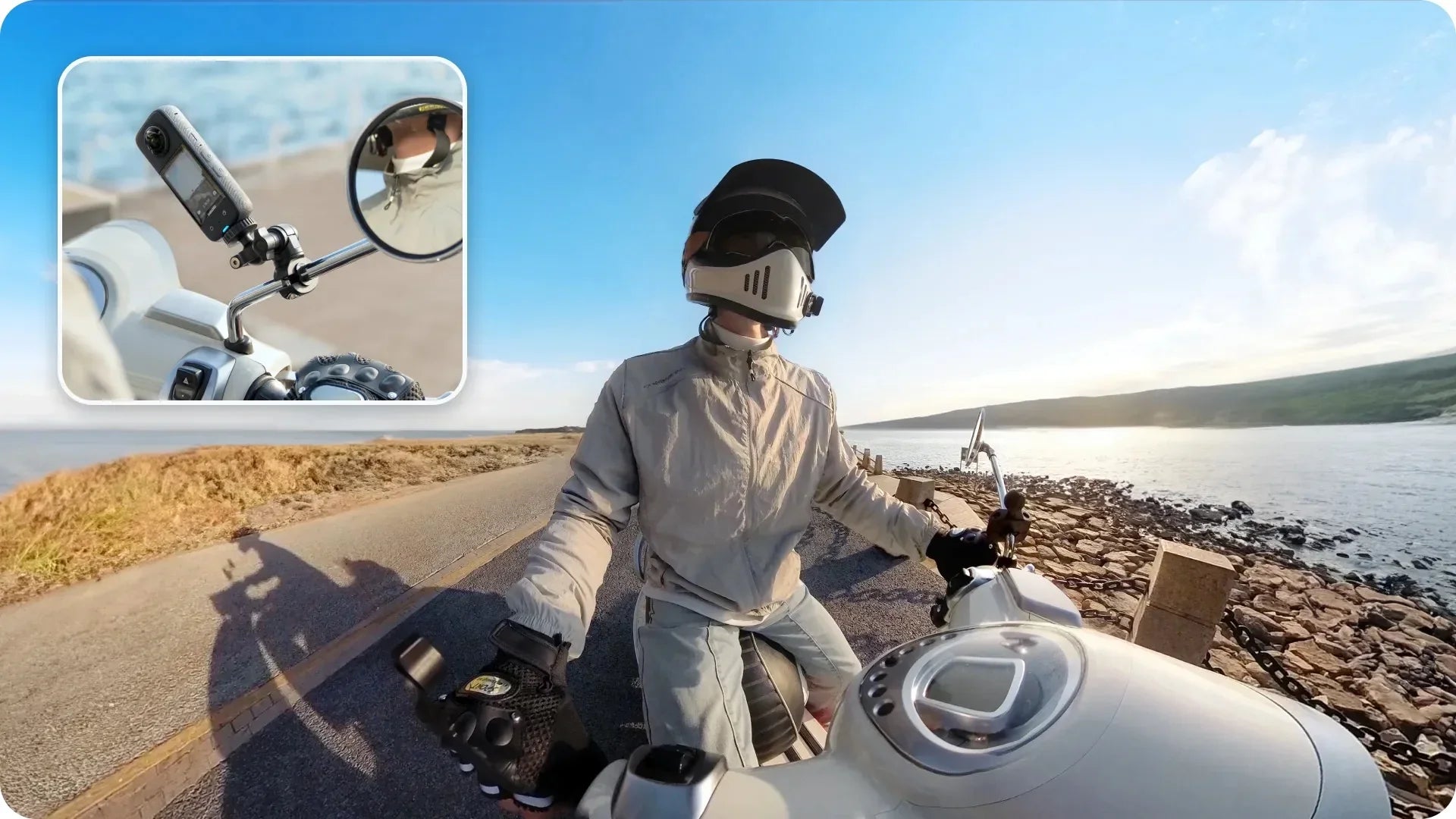 Insta360 Rear View Mirror Mount