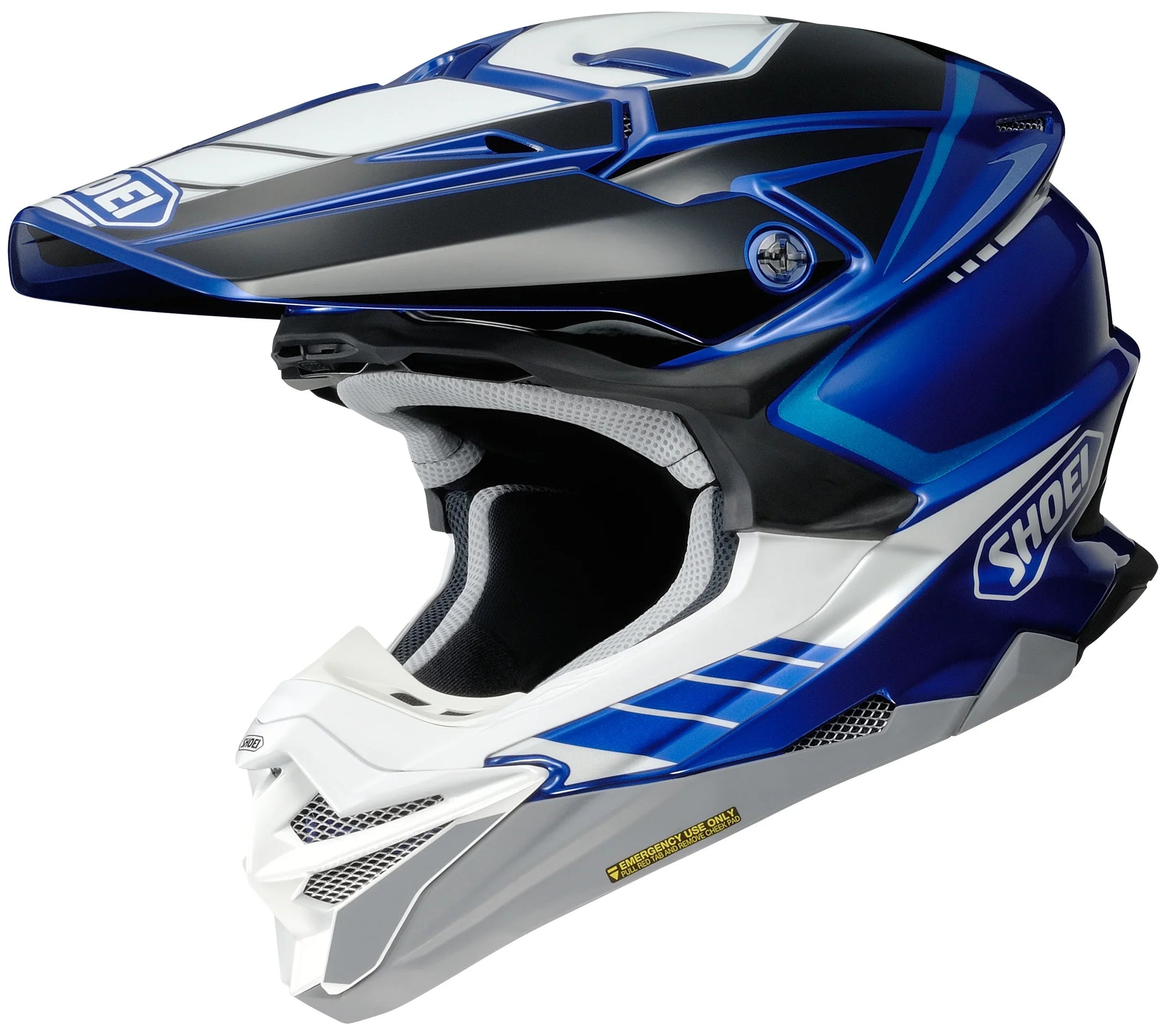 SHOEI VFX-EVO MOTOCROSS DIRT BIKE FULL FACE HELMET JAMMER TC-2