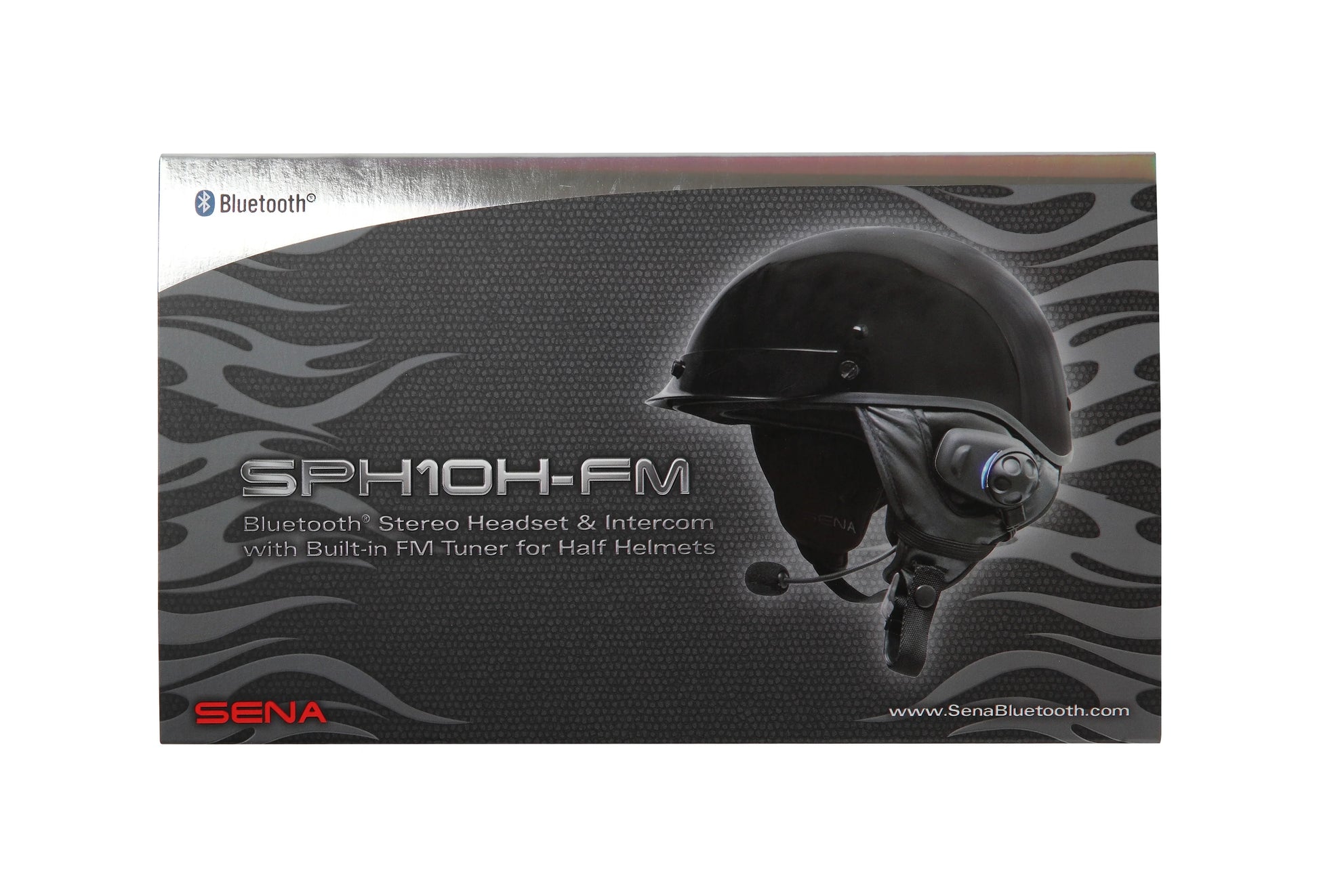 best motorcycle half helmet headset Sena Cavalry 2 Mesh Intercom Enabled Helmet, Integrated Communication System (Matte Black, Small) : Pet Supplies Best Handsfree Motorcycle Accessories -
