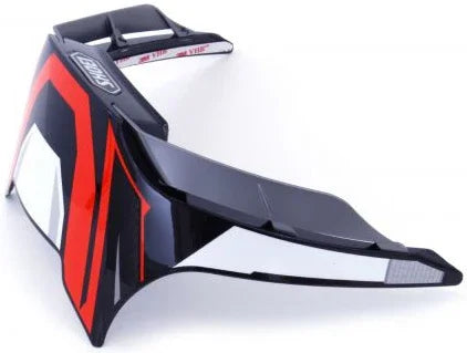 shoei x14 assail X-14 Rear Stabilizer The back of the head spoiler serves the aerodynamic stabilization and ventilation of the helmet X14 REAR STABILIZER | SHOEI