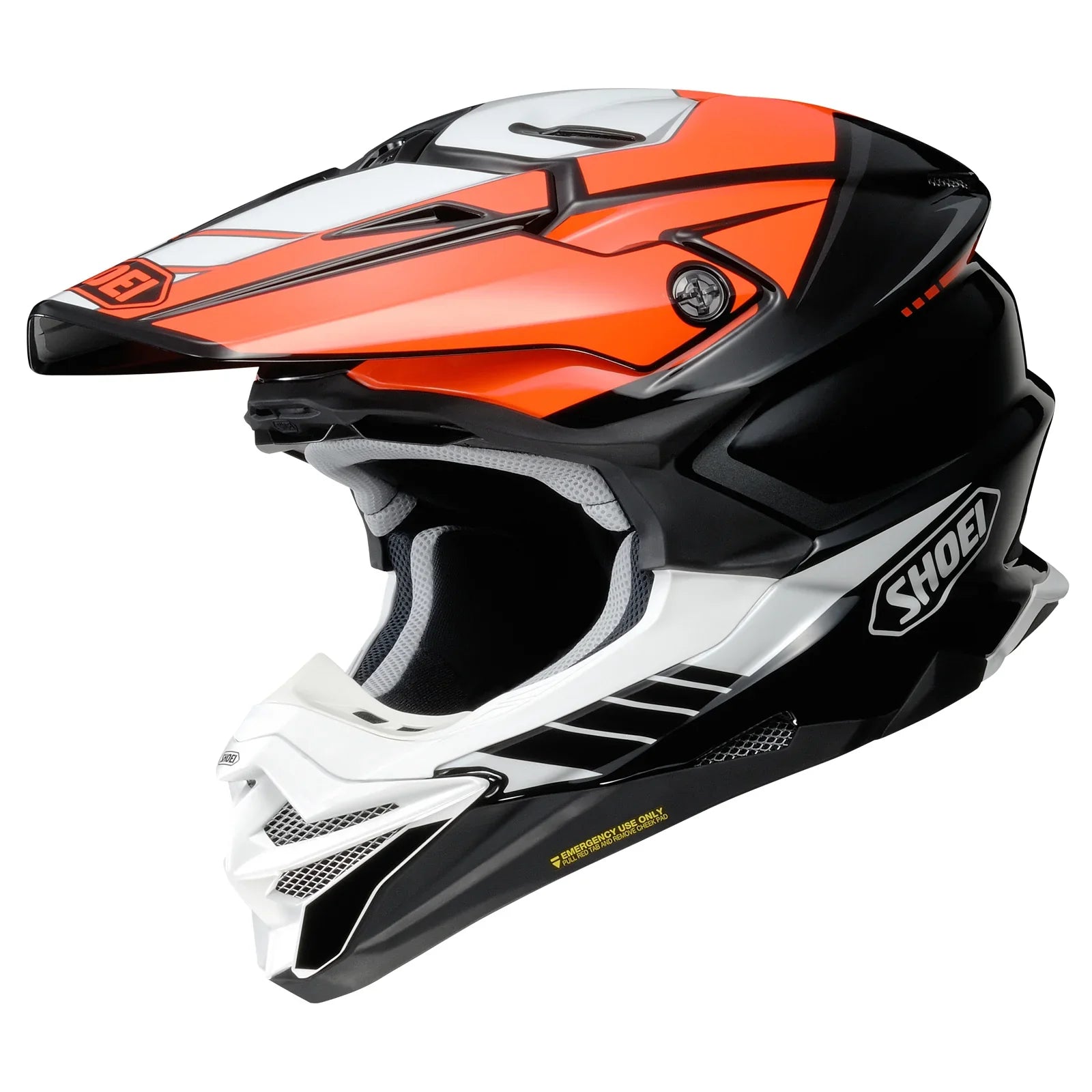 SHOEI VFX-EVO MOTOCROSS DIRT BIKE FULL FACE HELMET JAMMER TC-8