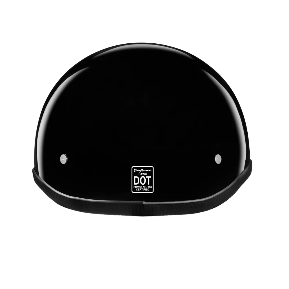 Daytona Helmets D.O.T. Hawk- Hi-Gloss Black
