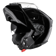 Daytona Helmets Daytona Glide Modular Motorcycle Helmet - DOT Approved, Bluetooth Ready, Dual Visor, Men/Women/Youth - Hi-Gloss Black