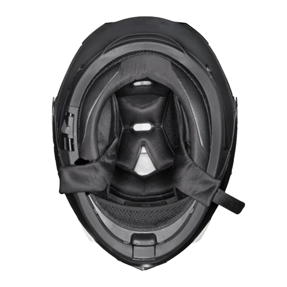 Daytona Helmets Daytona Glide Modular Motorcycle Helmet - DOT Approved, Bluetooth Ready, Dual Visor, Men/Women/Youth - Hi-Gloss White