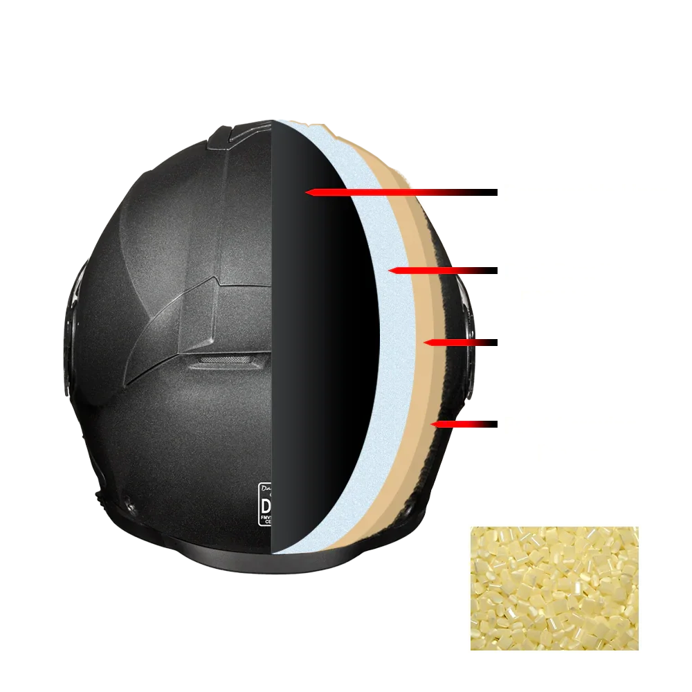Daytona Helmets Daytona Glide Modular Motorcycle Helmet - DOT Approved, Bluetooth Ready, Dual Visor, Men/Women/Youth - Gun Metal Grey Metallic
